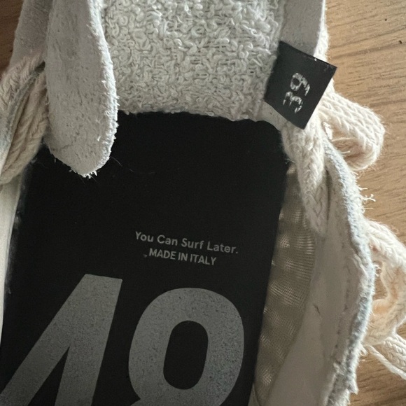 P448 Sneakers Jack Macrame in Ecru Size 39 - Picture 6 of 6